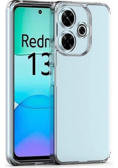 Logis Redmi Note 12 Pro Plus Kılıf Süper Silikon Şeffaf Şeffaf