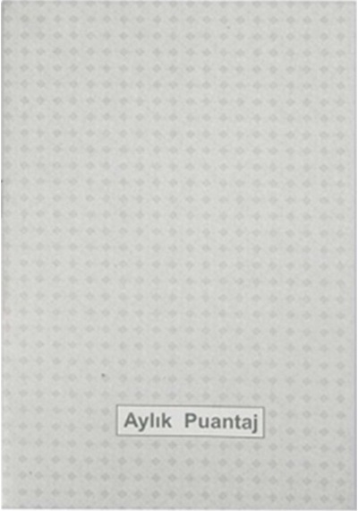 Dilman Aylık Puantaj Defteri Küçük - 2 Adet