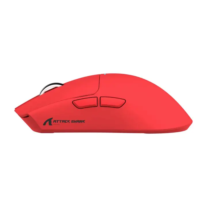 Attack Shark X11 Kırmızı Şarj İstasyonlu 1000 Hertz Kablosuz Gaming Mouse As-x11-red