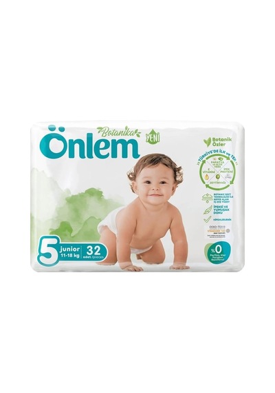Önlem Botanika Bebek Bezi İkili Jumbo Paket Junior 32 Adet