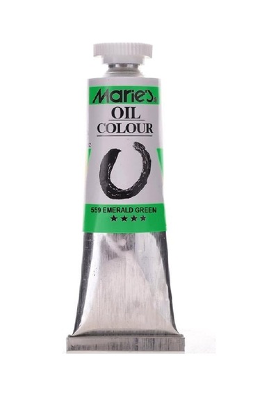 Maries Yağlı Boya Emerald Green 50 Ml E1384-61 3'lü Paket Çok Renkli