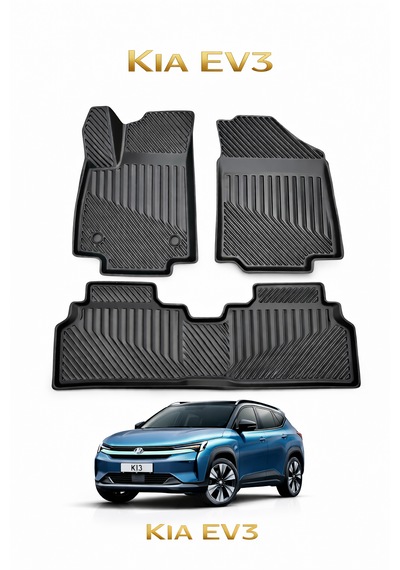 Kia Ev3 2024+ Uyumlu 3d Oto Paspas Premium