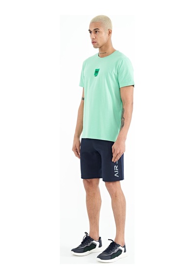 Air Jones Tommy Life Alva İndigo Baskılı Erkek Şort - 81245 İndigo