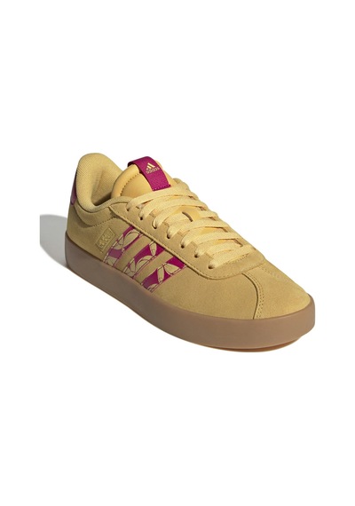 Adidas Vl Court 3.0 Sarı Kadın Sneaker 000000000102235983 Sarı-kırmızı Sarı - Kırmızı