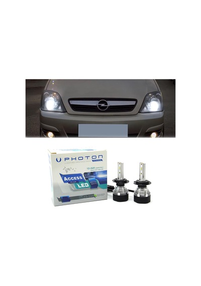 Opel Meriva A Led Xenon Uzun Far Ampulü H1 Access Yeni Seri Beyaz 2003 - 2010