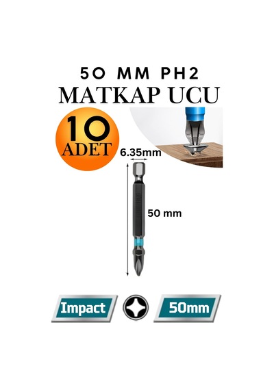 10'lu Ph2 Bits Uç Seti 50mm S2 Çelik Mıknatıslı Yıldız Vidalama Ucu 5 Cm Matkap Uçları Vida Sökme Takma Aparatı Darbeli Matkap Şarjlı Tornavida Uçları Profesyonel S2 Çelik Mıknatıslı Ph2 Yıldız Uç 10'lu Ph2 Bits Uç Seti 50mm S2 Çelik Mıknatıslı Yıldız Vidalama Ucu 5 Cm Matkap Uçları Vida Sökme Takma Aparatı Darbeli Matkap Şarjlı Tornavida Uçları Profesyonel S2 Çelik Mıknatıslı Ph2 Yıldız Uç