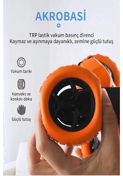Uzaktan Kumandalı 5 Fonksiyonlu Işıklı Şarjlı 360 Derece Dönebilen Oyuncak Akrobat Araba Çok Renkli