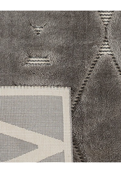 Edgard Halı - Gri - 80x300 Cm 8684427026939
