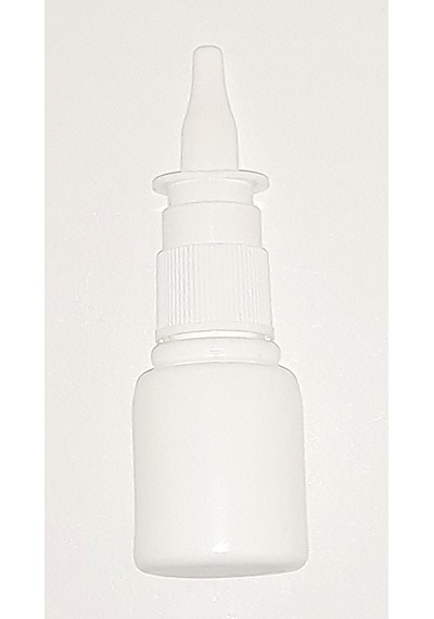 Boş Burun Spreyi 25 ML 10 Adet Beyaz Boş Plastik