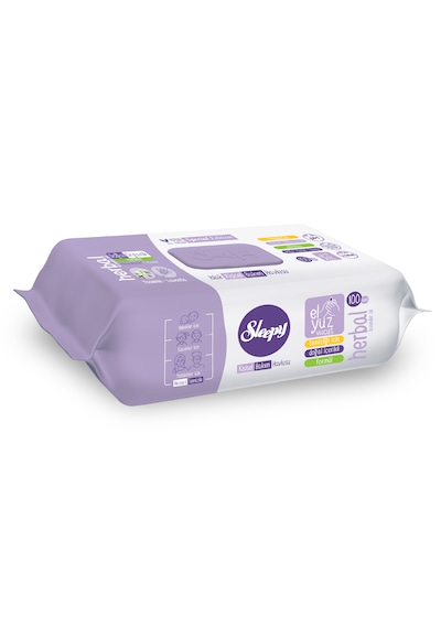 Sleepy Herbal Kişisel Bakım Havlusu 100 Yaprak Tekli
