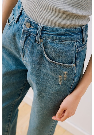 Manuka Straıght Uzun Paça Jean Mavi Ss26pnt00013-22