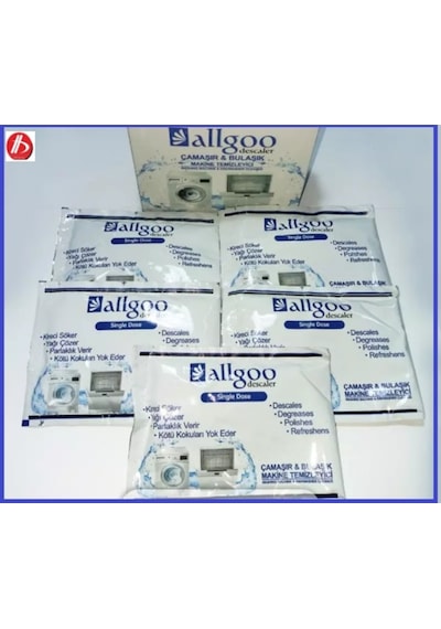 ✅Çamaşır Bulaşık Makine Temizleyici Kireç Sökücü  5'Li Pk - 413936059