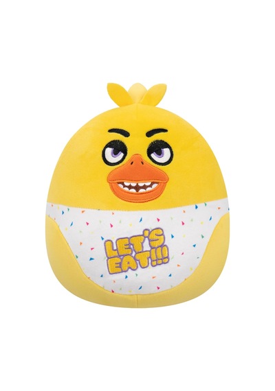Squishmallows Five Nights At Freddy's Klasik Chica Orijinal Lisanslı Peluş Oyuncak 20 Cm Çok Renkli