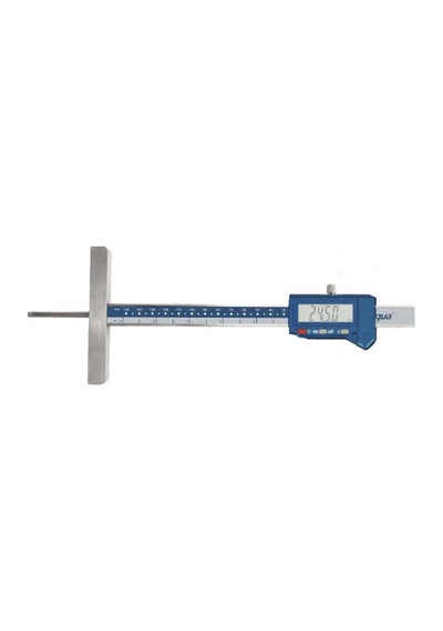 Dasqua 0-150mm Dijital Derinlik Kumpası Yuvarlak Derinlik Çubuklu 2730-0030