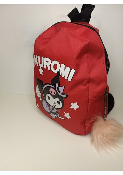 Kuromi Çanta Huzurlu Adımlar Kırmızı