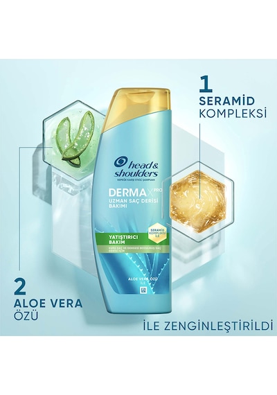 Head & Shoulders Derma X Pro Aloe Vera Özlü Yatıştırıcı Bakım Şampuanı 300 ML