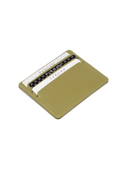 Tergan Deri Unisex Kredi Kartlık 01050P1T