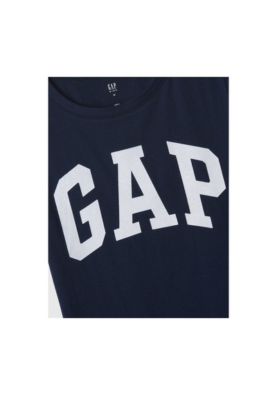 Gap Erkek Çocuk Lacivert Logo T-shirt