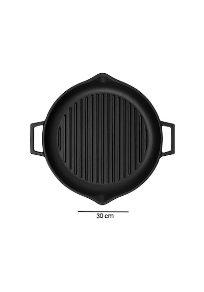 Döküm Tava - 30 Cm Çok Renkli