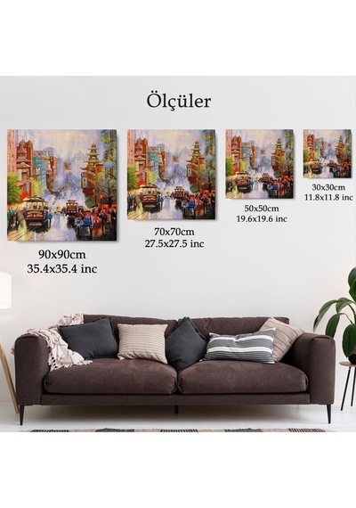 Aşağı California Sokak Gelen Nob Hill Thomas Duvar Tablosu-5825