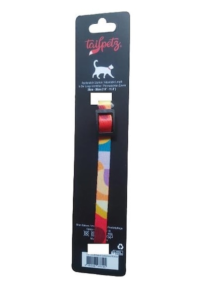 Tailpetz Cat Color Easy & Safety Lock Picasso Ayarlanır Kedi Boyun Tasması