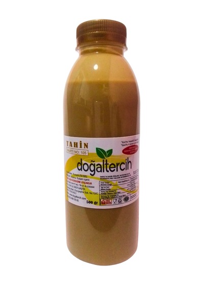 Doğaltercih Taş Değirmende Soğuk Sıkım Günlük Üretim Tahin 500 Gr