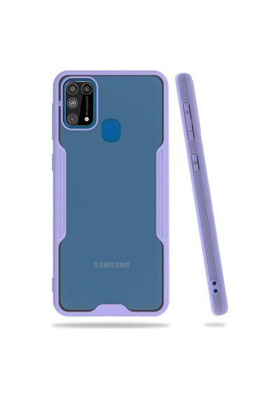 Galaxy Uyumlu M31 Kılıf Zore Parfe Kılıf - Mor