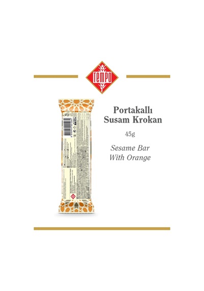 Zencefilli Susam Krokan 45 G X 12 Adet