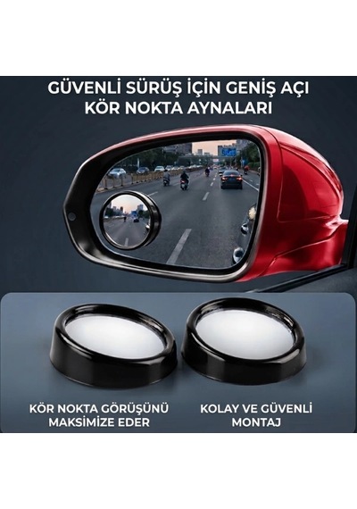 Cazibiz 2 Adet Ayarlanabilir Kör Nokta Aynası-420970
