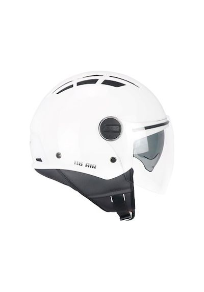 Cgm 116a Aır Açık Kask Beyaz Uzun Vizör Güneş Vizörlü