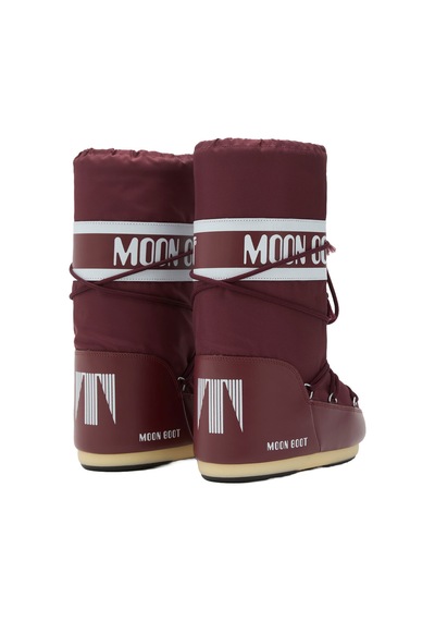 D013 Burgundy Bot Kar Kadın 80d1400440 Moon Boot Icon Nylon 35-41 Bordo