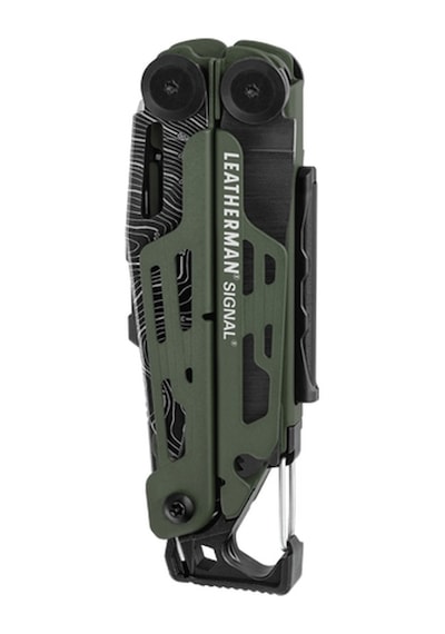 Leatherman Kamp Signal Green Topo Blade Tool Yeşil