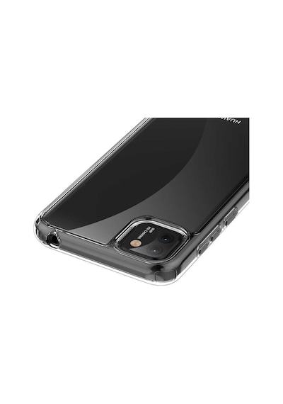 Huawei Y5P Kılıf Zore Coss Şeffaf Sert Silikon Kılıf Renksiz