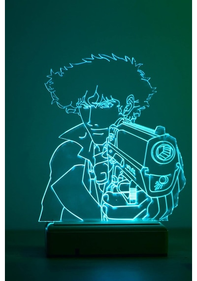 Modiwa Cowboy Bebop 16 Renkli Anime Gece Lambası