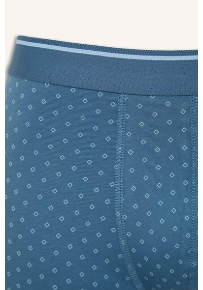 Defacto Regular Fıt Baskılı 3lü Boxer I1455ax26spbe526 Mavi-be526