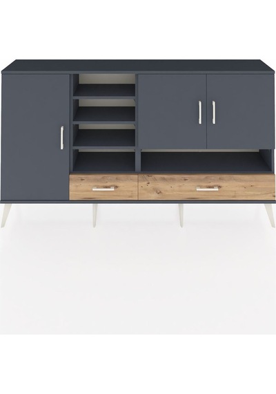 Arges Konsol 8 Raflı 2 Çekmeceli 3 Kapaklı 176x30x99 Antrasit-antrasit/çam Antrasıt/atlas Çam - Antrasıt Arges Konsol 8 Raflı 2 Çekmeceli 3 Kapaklı 176x30x99 Antrasit-antrasit/çam Antrasıt/atlas Çam - Antrasıt