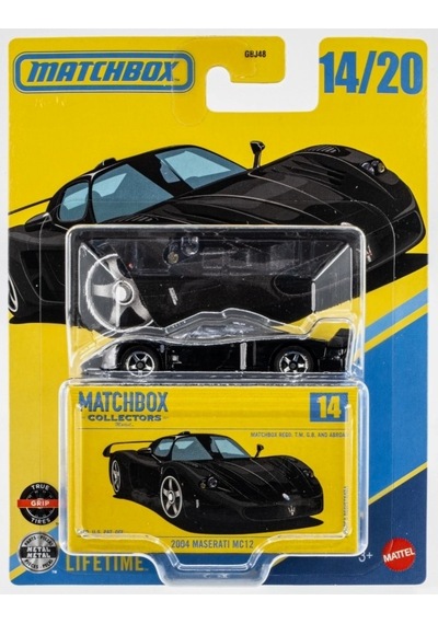 2026 Matchbox Collectors 14 2004 Maserati Mc12 Black