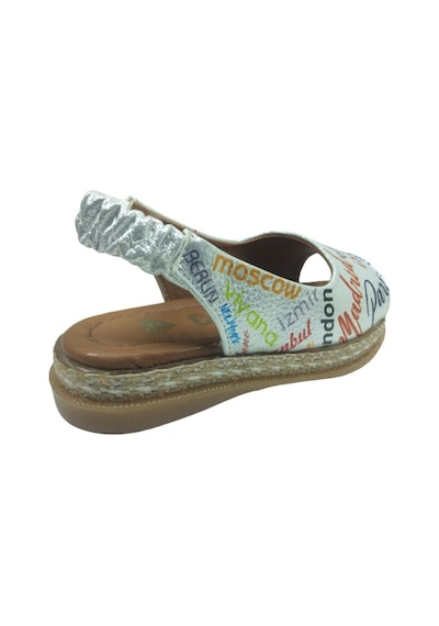 Ortopedikal 1506 (Plm) Kız Çocuk Sandalet Ayakkabı Baskılı (496501850) Gümüş