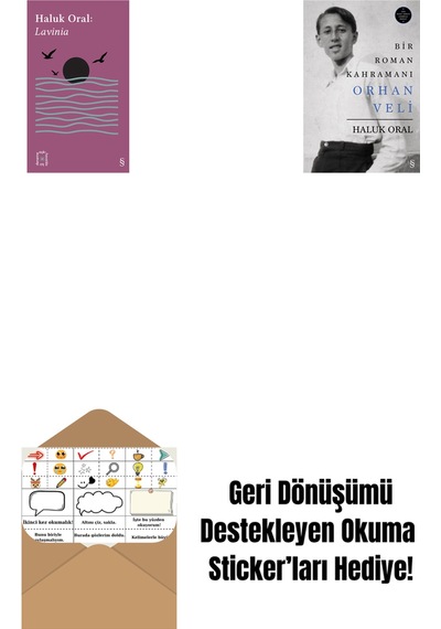 Everest Açıkhava 31 - Lavinia + Bir Roman Kahramanı Orhan Veli Ciltli + Okuma Sticker'ları