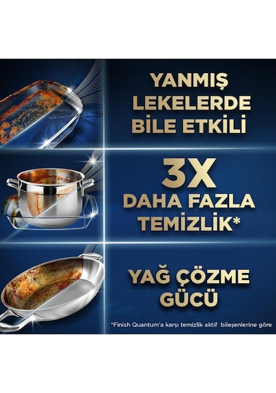 Finish Ultimate Plus Bulaşık Makinesi Deterjanı Kapsül Tablet Limon 40 Adet
