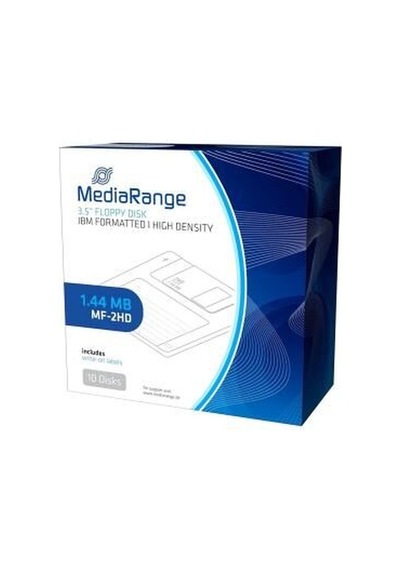Mediarange Mf2hd Disket - Ibm Formatted Floppy Disc 1.44mb Floppy Disk - Ibm Biçimlendirilmiş Disket 10lu Paket