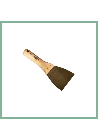 Bşk Virgo 802 10cm Ağaç Saplı Spatula 1 Adet Bsk2026 Çok Renkli