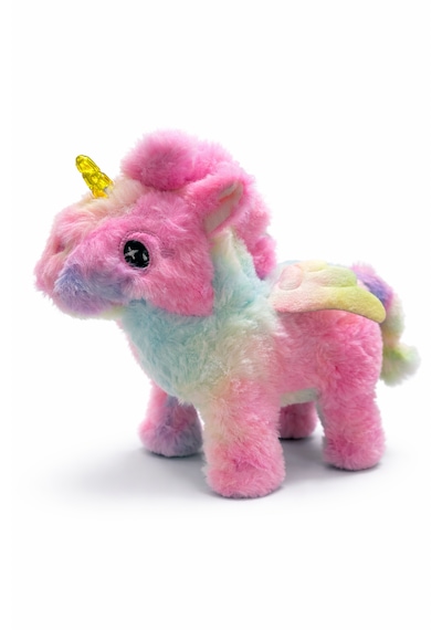 Pilli Hareketli Unicorn Oyuncak Açık Pembe