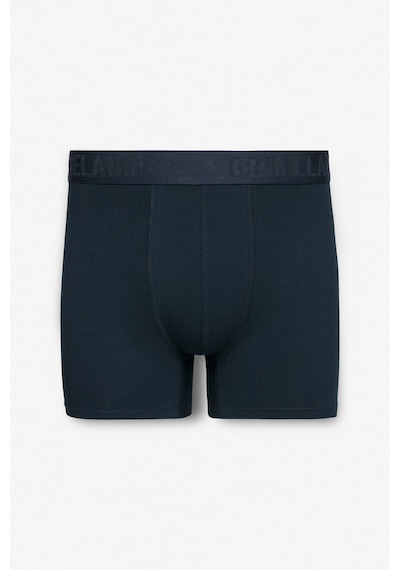 Grimelange KONSTA Erkek Trunk 5'li Paket Pamuklu Likralı Esnek Kumaş Siyah / Lacivert / Grimelanj Boxer