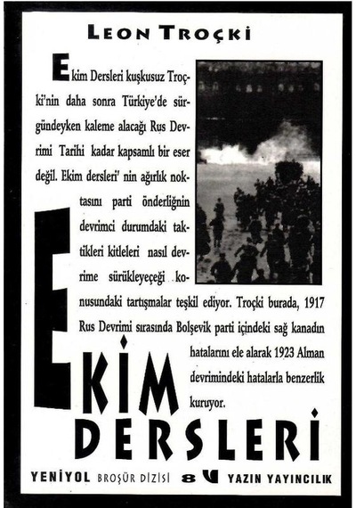 Ekim Dersleri - Leon Troçki 1.baskı