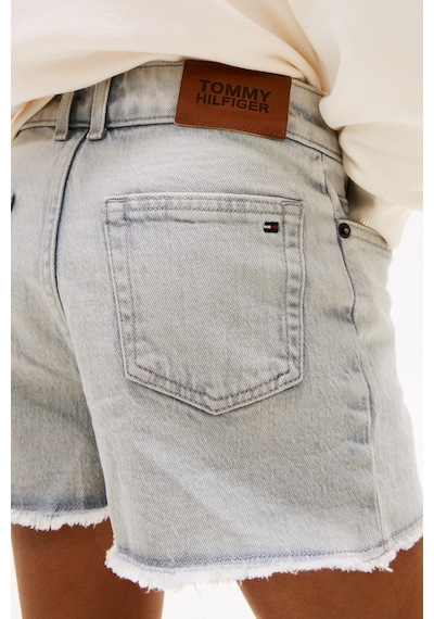 Tommy Hilfiger Kız Çocuk Harper Denim Gri Şort-15713