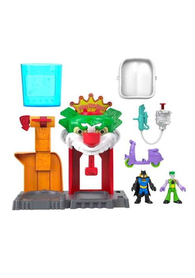 Imaginext DC Super Friends Renk Değiştiren Joker Eğlence Evi Oyun Seti HMX55