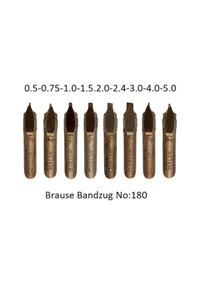 Brause Bandzug Çelik Divit Uç Kaligrafi 2.0mm