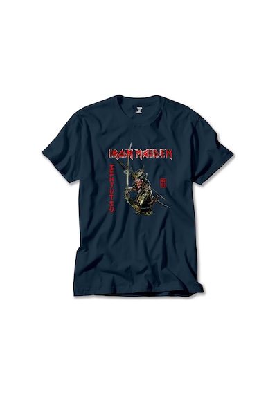 Iron Maiden Senjutsu Lacivert Tişört Lacivert