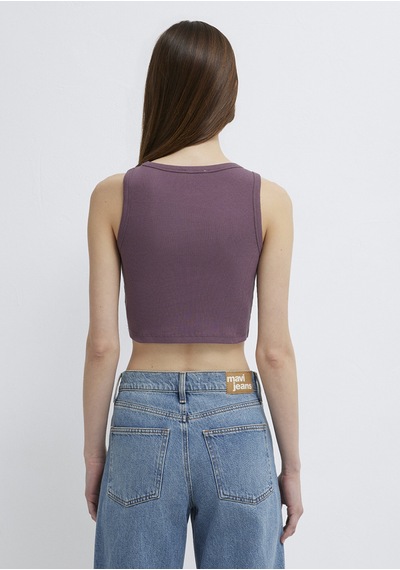 Mavi - Mor Crop Atlet 1613810-70648